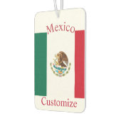 メキシコ国旗サンダーカーヴ カーエアーフレッシュナー (左)