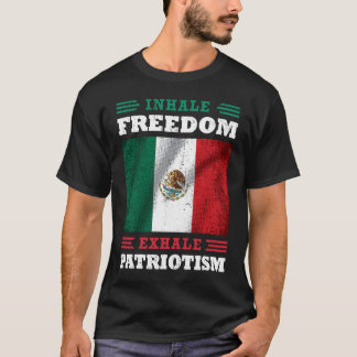 メキシコ国旗チカーノ・ラティーノ・メキシコ私はファン Tシャツ
