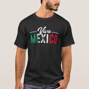 メキシコ国旗メキシコのルーツメキシコ文化Viva Me Tシャツ