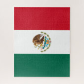 メキシコ国旗メキシコ ジグソーパズル (縦)