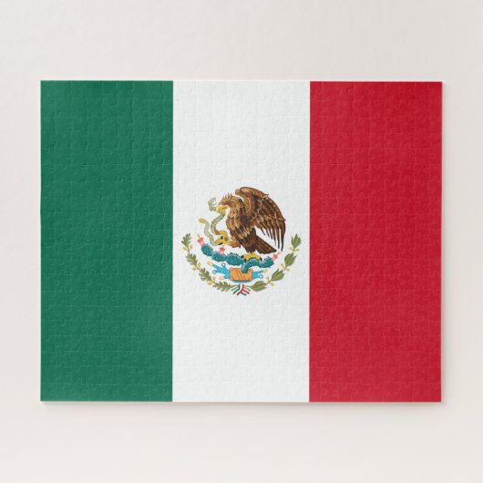 メキシコ国旗メキシコ ジグソーパズル (横)