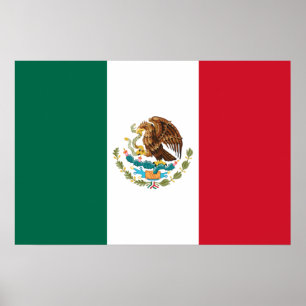 メキシコ国旗メキシコ ポスター