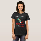 メキシコ国旗16日9月メキシコ独立記念日 Tシャツ (正面フル)