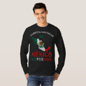 メキシコ国旗16日9月メキシコ独立記念日 Tシャツ (正面フル)
