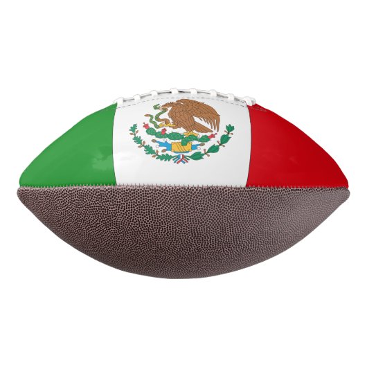メキシコ国旗 アメリカンフットボール (回転270)