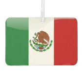 メキシコ国旗 カーエアーフレッシュナー (裏面)