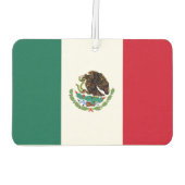 メキシコ国旗 カーエアーフレッシュナー (裏面)