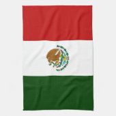メキシコ国旗 キッチンタオル (縦)