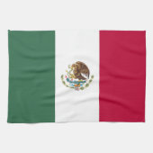 メキシコ国旗 キッチンタオル (横)