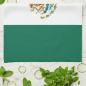 メキシコ国旗 キッチンタオル (折り畳み)
