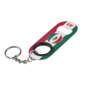 メキシコ国旗 キーホルダー栓抜き (正面アングル)