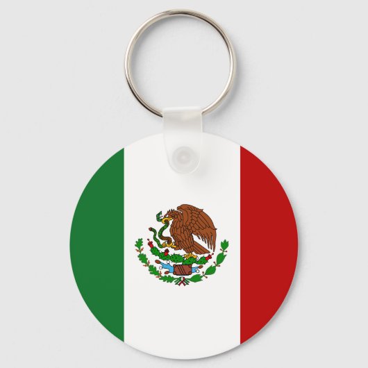 メキシコ国旗 キーホルダー (正面)