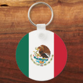 メキシコ国旗 キーホルダー (正面)