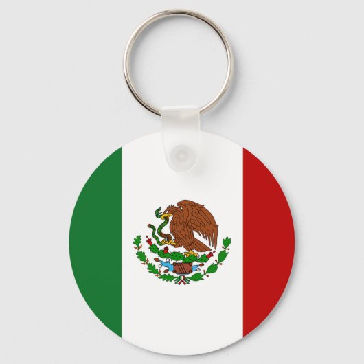 メキシコ国旗 キーホルダー (正面)