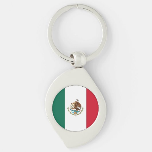 メキシコ国旗 キーホルダー (正面)