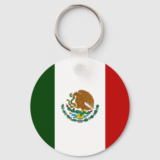 メキシコ国旗 キーホルダー (正面)
