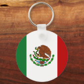 メキシコ国旗 キーホルダー (正面)