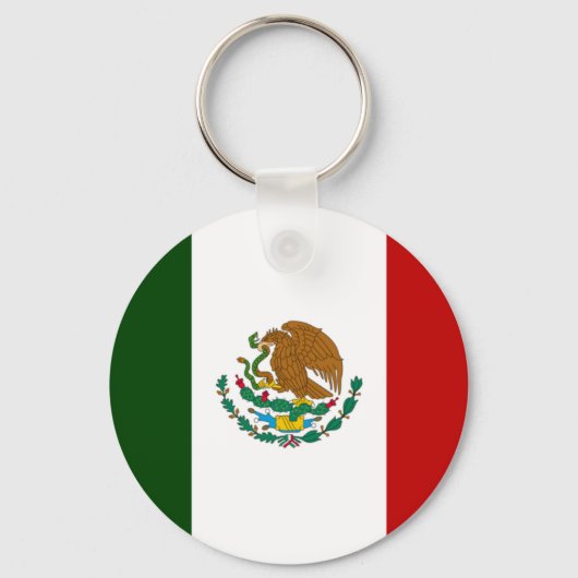 メキシコ国旗 キーホルダー (正面)