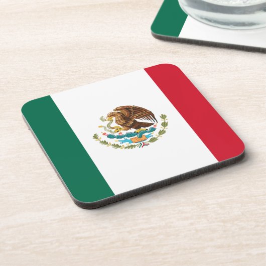 メキシコ国旗 コースター (左側)
