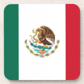 メキシコ国旗 コースター (正面)