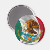 メキシコ国旗、コート・オブ・アームズ マグネット (正面/裏面)
