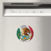 メキシコ国旗、コート・オブ・アームズ マグネット (インサイチュ (食洗機))