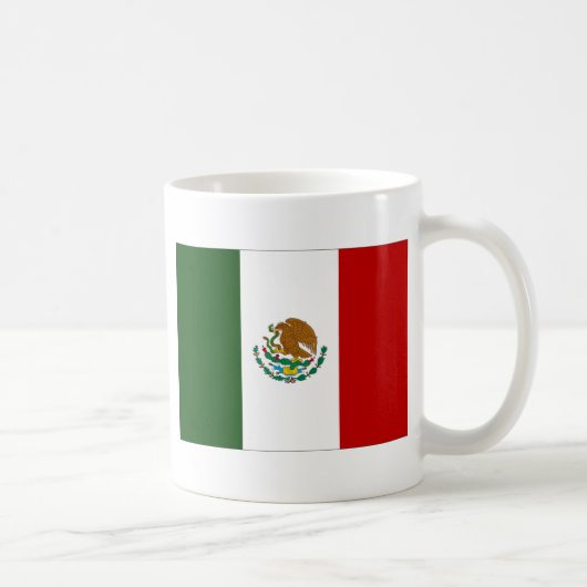 メキシコ国旗 コーヒーマグカップ (右)