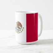 メキシコ国旗 コーヒーマグカップ (正面右)