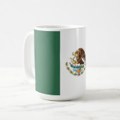 メキシコ国旗 コーヒーマグカップ (正面左)