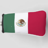 メキシコ国旗 ゴルフヘッドカバー (正面)