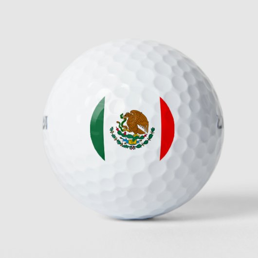メキシコ国旗 ゴルフボール (正面)