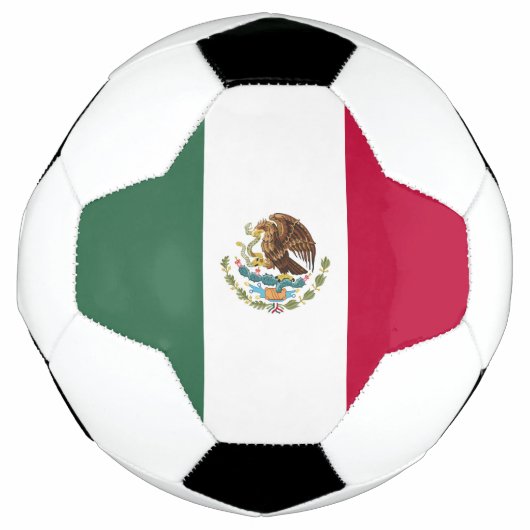 メキシコ国旗 サッカーボール (正面)