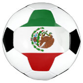 メキシコ国旗 サッカーボール (回転)