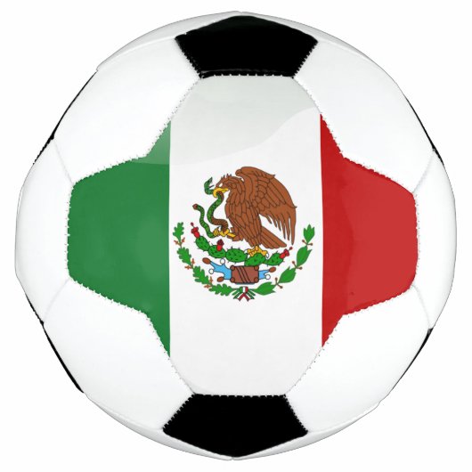メキシコ国旗 サッカーボール (正面)