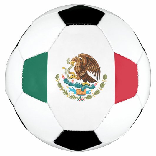 メキシコ国旗 サッカーボール (正面)