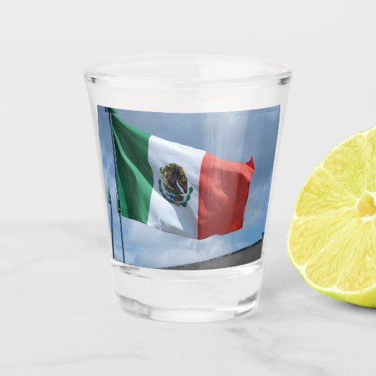 メキシコ国旗 ショットグラス (正面)