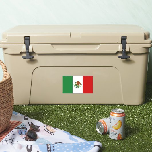 メキシコ国旗 シール (クーラー)
