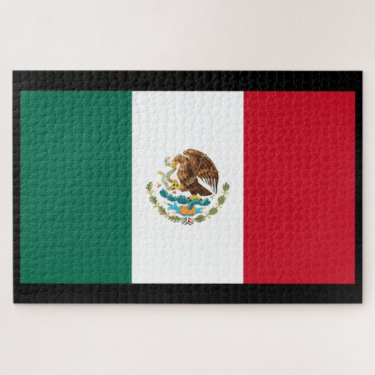 メキシコ国旗 ジグソーパズル (横)