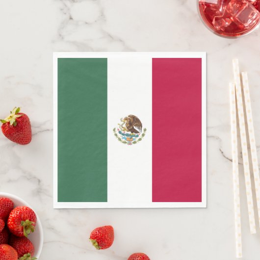 メキシコ国旗 スタンダードランチョンナプキン (インサイチュ)