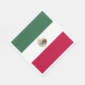メキシコ国旗 スタンダードランチョンナプキン (角)