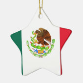 メキシコ国旗 セラミックオーナメント (左)