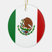 メキシコ国旗 セラミックオーナメント (左)