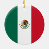 メキシコ国旗 セラミックオーナメント (裏面)