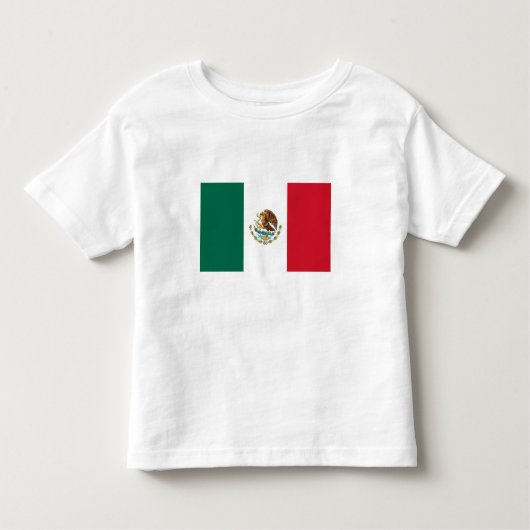メキシコ国旗 トドラーTシャツ (正面)