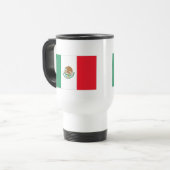 メキシコ国旗 トラベルマグ (正面左)
