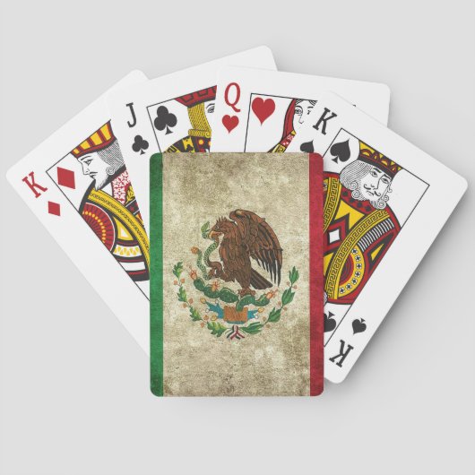 メキシコ国旗 トランプ (裏面)