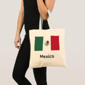 メキシコ国旗 トートバッグ (正面(商品))