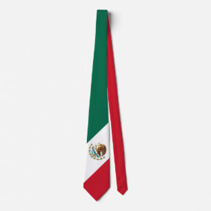メキシコ国旗 ネクタイ