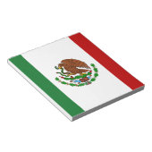 メキシコ国旗 ノートパッド (アングル)