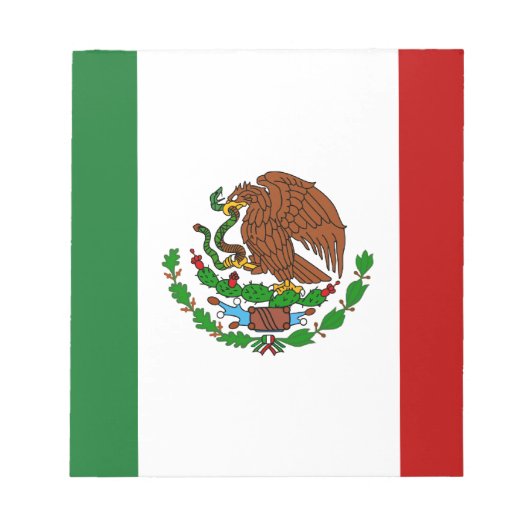メキシコ国旗 ノートパッド (正面)